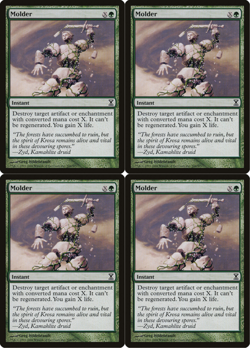MTG 2006 MOLDER 106/301 - INSTANT - MAGIC CARD x4 copies - Image 1