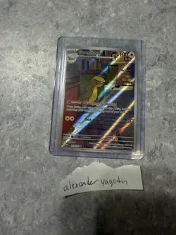Pokemon TCG Mega Evolution Gumshoos Illustration Rare Full Art Card 153/132 - Image 1