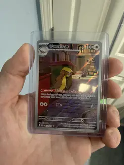 Pokemon TCG Mega Evolution Gumshoos Illustration Rare Full Art Card 153/132 - Image 3