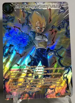 The Power Of A Super Saiyan BT13-120 SPR FOIL Dragon Ball Super Card Game NM/M - Image 1