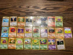 Pokemon Japanese Vintage 25 Card Lot - ALL NM+ - Neo, Jungle, Fossil - Image 1