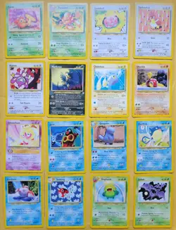 Vintage Neo Revelation Pokemon Card Lot of 16 - Image 1
