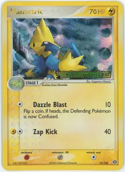 Manectric 16/106 - EX Emerald - Pokemon Card TCG Holo - Image 1