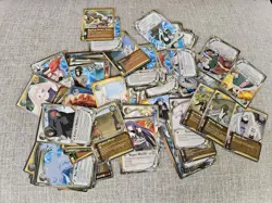 Lot Of 110+ DAMAGED Naruto CCG 1st Edition TCG Card Game Sasuke Vintage Foil/C - Image 2