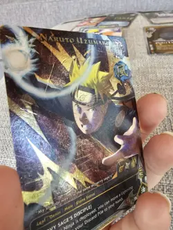 Lot Of 110+ DAMAGED Naruto CCG 1st Edition TCG Card Game Sasuke Vintage Foil/C - Image 4