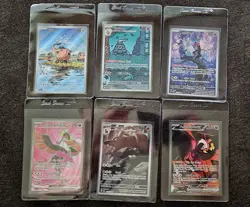 Pokemon Shrouded Fable Lot Of 6 Cards. IR,SIR. Pack Fresh To Sleeves - Image 1