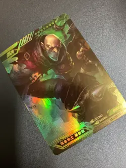 Singed Holo SR095 LOL League Of Legends Goddess CCG TCG Anime Card Foil Doujin - Image 5