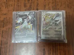 Arceus V 122/172 & Arceus VSTAR 123/172 Brilliant Stars Pokemon TCG METAL CARD - Image 1