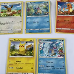 Pokemon TCG Pokemon Wartortle Pikachu Squirtle Card bundle (5 cards) Near Mint - Image 4