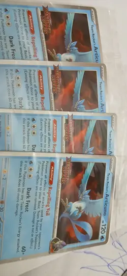 Pokemon Team Rocket's Articuno Lot Of 4 Sealed Destined Rivals Promo Cards - Image 3