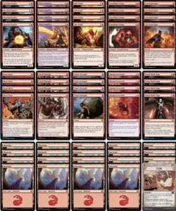 PAUPER Kiln Fiend - NM - 60 Card Deck - MH3 Meta Updated - Image 1
