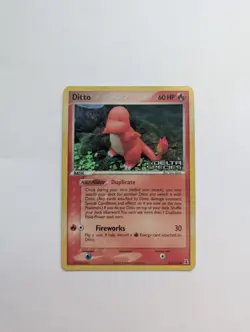 Ditto Pokemon TCG Delta Species Holo Card 61/113 Reverse Holo Stamped Charmander - Image 1