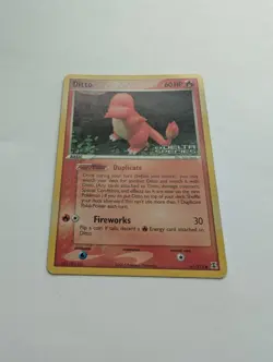 Ditto Pokemon TCG Delta Species Holo Card 61/113 Reverse Holo Stamped Charmander - Image 2
