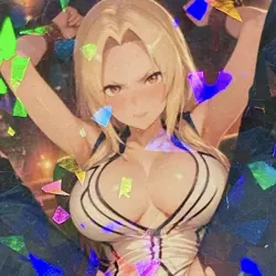 Custom Tsunade Senju • Goddess Story / Naruto Photo Card (Anime,Waifu) - Image 1