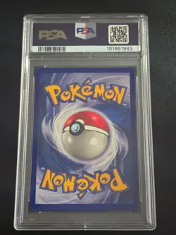 Pokemon TCG Pikachu Yellow Cheeks Shadowless Card 58/102 PSA 9 Mint Base Set - Image 2