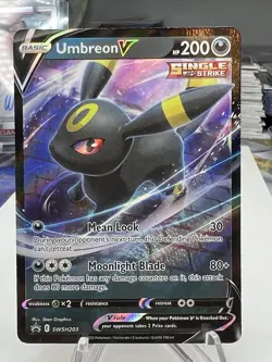 🔥Umbreon V SWSH203 SWSH: Sword & Shield Promo Cards Holo🔥Free Shipping - Image 1