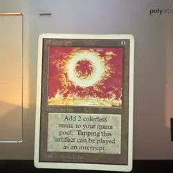 MTG Sol Ring Unlimited Edition Magic the Gathering Card - Image 1
