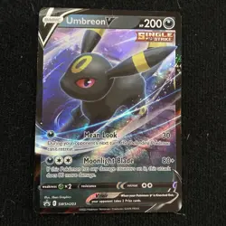 Umbreon V SWSH203 - SWSH: Sword & Shield Promo Cards Holo (NM++) - Image 1