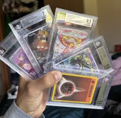 Lot of 5 Graded Pokemon Cards BGS Grade 7-9.5 Great Value - Image 1