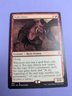 MTG: Magic The Gathering: Commander Legends: Nalfeshnee- Rare - NM - Image 1