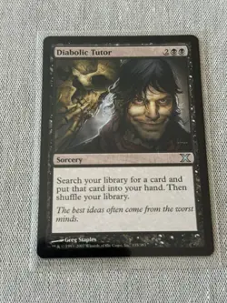 Diabolic Tutor - 10th Edition (10E) - Image 1
