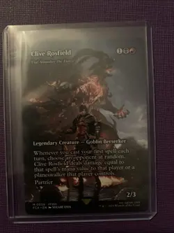 Clive Rosfield - Vial Smasher the Fierce (Showcase) FF Through the Ages Regular - Image 1