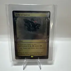 Relic of Sauron Showcase Scrolls Commander: The Lord of the Rings MTG 0489 LTC - Image 1