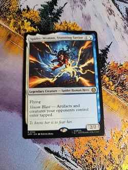 1 x Spider-Woman, Stunning Savior Non Foil Marvel's Spider-Man - NM-Mint - MTG - Image 1