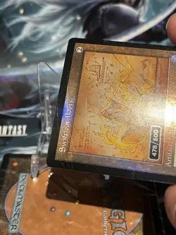 MTG | Swiftfoot Boots Serialised 478/500 [BRO] ✨FOIL✨LP 💸Auction 💸 - Image 4