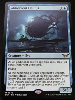 Abhorrent Oculus Duskmourn: House of Horror Regular - Image 1