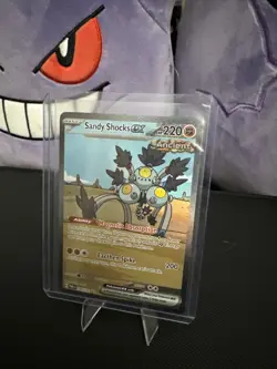 Pokemon TCG Sandy Shocks EX Paradox Rift 250/182 Holo Special Illustration Rare - Image 1