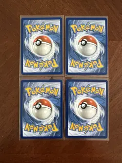Pikachu Bulbasaur Squirtle Charmander Pokemon 151 NM - Reverse Holo Set - Image 2