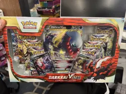 Pokemon Darkrai VSTAR Premium Collection Box 8 Booster Packs NEW SEALED - Image 1
