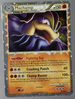 Machamp Prime 95/102 Ultra Rare HGSS Triumphant Pokemon TCG Near Mint - Image 1