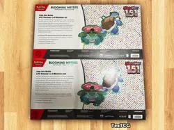 Pokemon TCG Scarlet Violet 151 Blooming Waters Premium Collection Box 2x NEW - Image 2