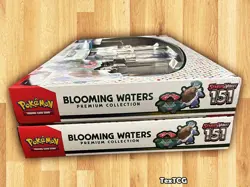 Pokemon TCG Scarlet Violet 151 Blooming Waters Premium Collection Box 2x NEW - Image 3