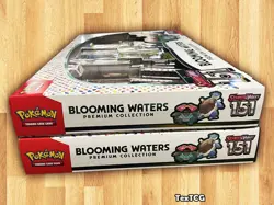 Pokemon TCG Scarlet Violet 151 Blooming Waters Premium Collection Box 2x NEW - Image 4