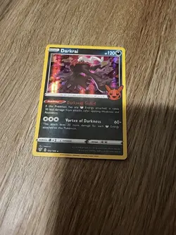 Pokemon TCG Darkrai 105/189 2022 Trick or Trade Holo Rare Darkness Ablaze - Image 1