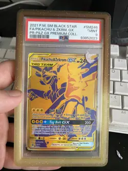 Pikachu & Zekrom GX - SM248 - Pokemon SM Promos #SM248 Promo Holofoil - NM - Image 1