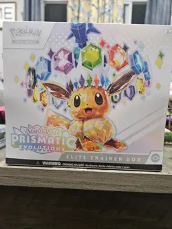 Pokemon Prismatic Evolutions ETB Elite Trainer Box NEW Sealed - Ready To Ship! - Image 1