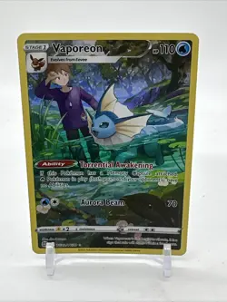 Vaporeon #TG02/TG30 SWSH09: Brilliant Stars Trainer Gallery Pokemon Ultra Rare - Image 1
