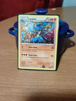 Lucario XY140 Holo - 2016 Pokemon Black Star Promos LP - Image 1
