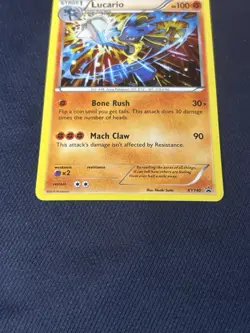 Lucario XY140 Holo - XY Black Star Promos - Pokemon TCG - LP - Image 4