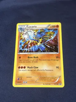 Lucario XY140 Holo - XY Black Star Promos - Pokemon TCG - LP - Image 5