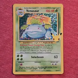 Pokemon Celebrations: Venusaur 15/102 Holo Foil Rare Classic Collection - LP/NM - Image 1