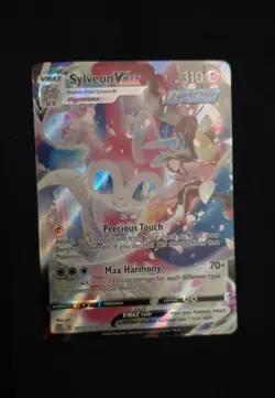 🔥 Pokemon Brilliant Stars Sylveon VMAX TG15/TG30 Trainer Gallery Holo Foil - Image 1