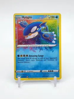 Pokemon TCG Kyogre Shining Fates 021/072 Holo Amazing Rare - Image 1