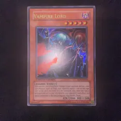 Yugioh Vampire Lord Limited Edition RDS-ENSE4 Near Mint Ultra Rare - Image 1