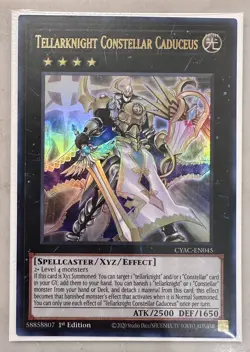 Yugioh! Tellarknight Constellar Caduceus - CYAC-EN045 - Ultra Rare - 1st Edition - Image 1