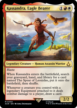 Kassandra, Eagle Bearer Assassin's Creed PLD Mythic Rare MAGIC MTG CARD ABUGames - Image 1